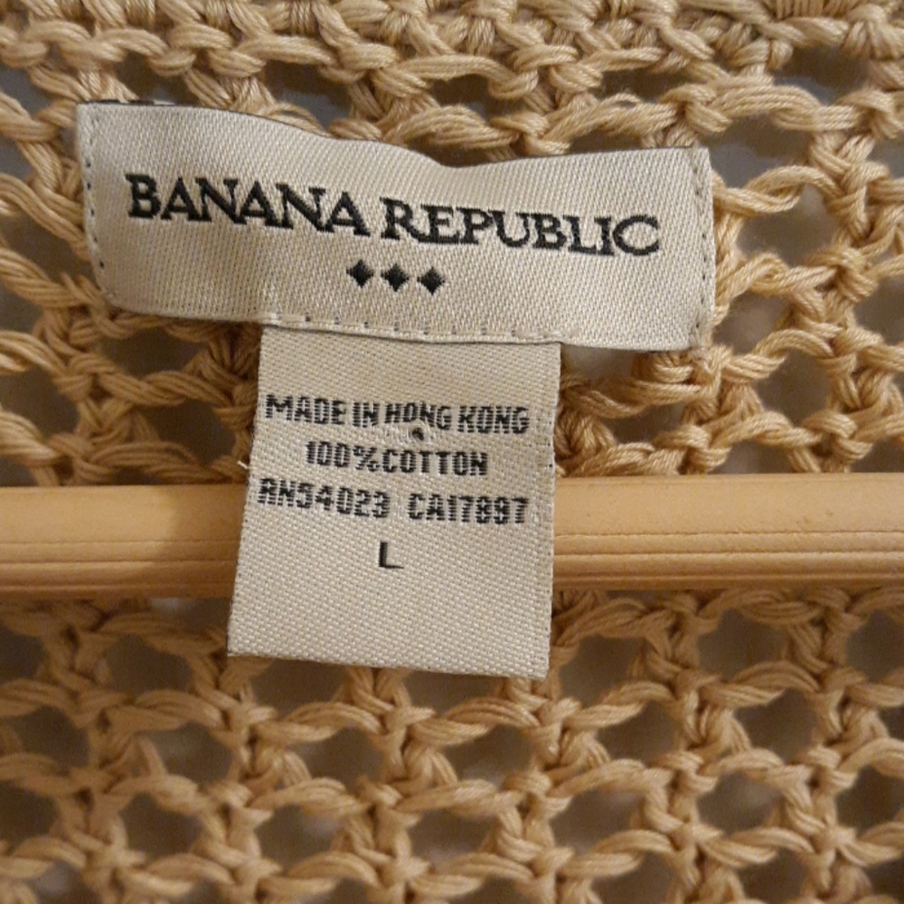 Crocheted Banana Republic sweater - Picture 2 of 4